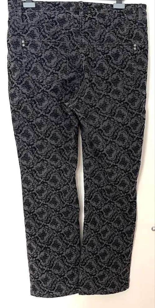 Ulla Popken pantalon maat 46 [v], Zwart, Maat 46/48 (XL) of groter, Ophalen of Verzenden, Zo goed als nieuw