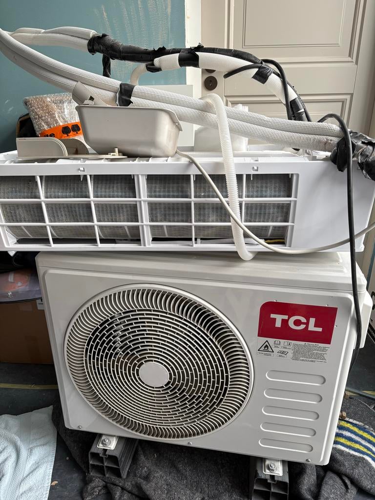 TCL Split Airco Binnen- en Buitendeel - TAC-12CHSA/AX31I, Witgoed en Apparatuur, Airco's, Ophalen, Gebruikt, 3 snelheden of meer
