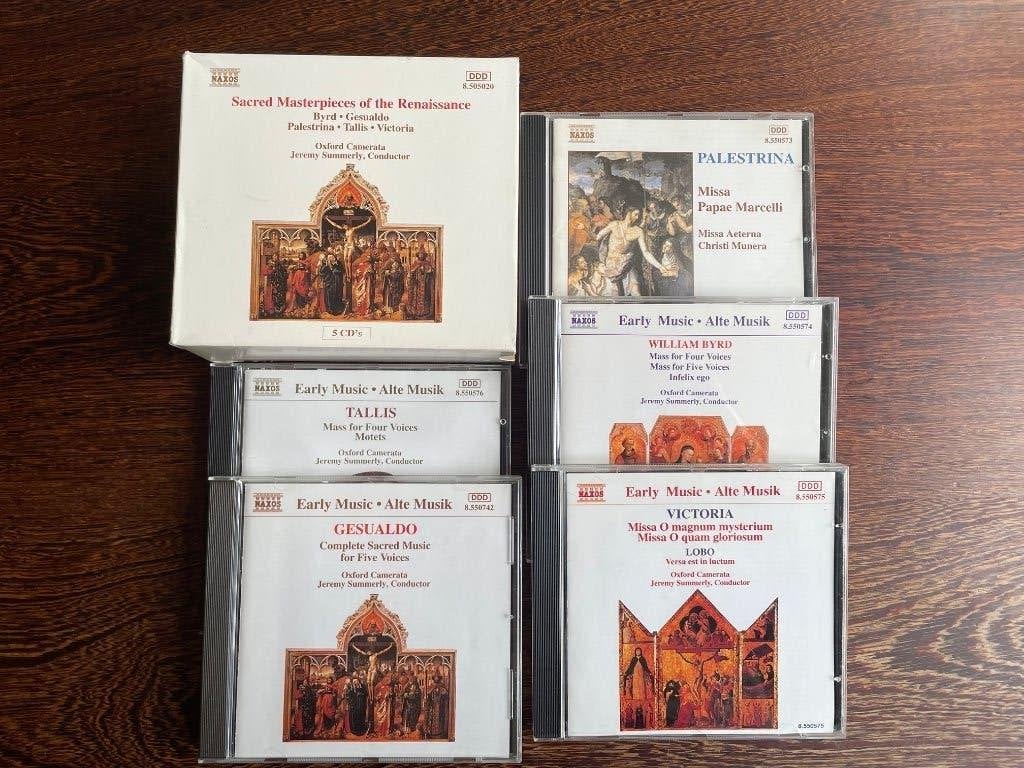 Sacred Masterpieces of the Renaissance - 5 CD boxset, Ophalen of Verzenden, Zo goed als nieuw, Boxset