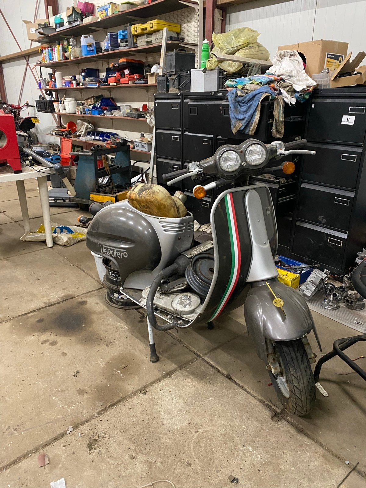 Velocifero v50cc geel kenteken opknapper, Ophalen of Verzenden, Gebruikt, Maximaal 45 km/u