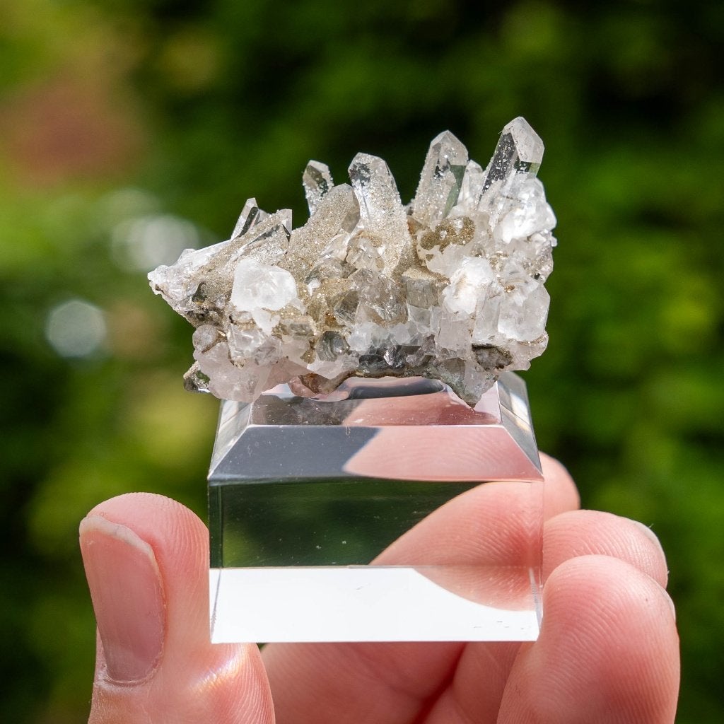 Kwarts uit Goboboseb, Namibië #2, Ophalen of Verzenden, Mineraal