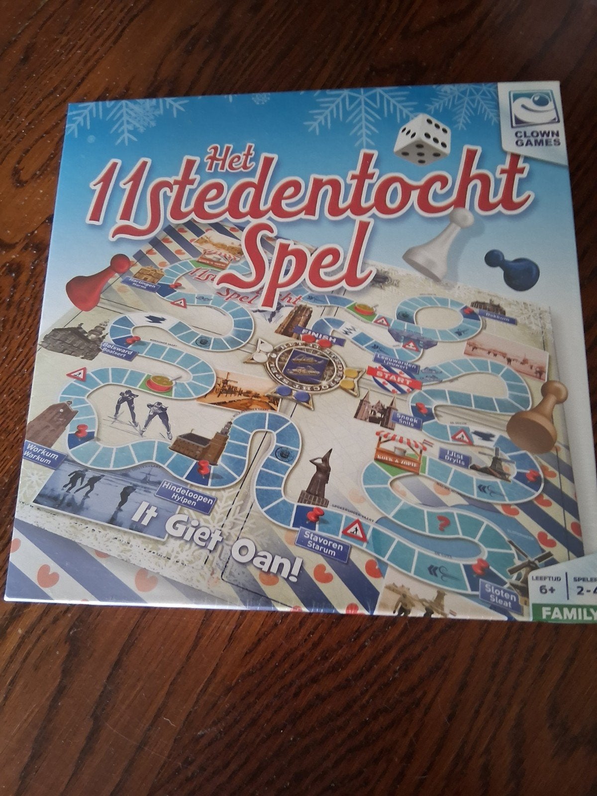 Clown Games Het Elfstedentochtspel NIEUW, Ophalen of Verzenden, Nieuw