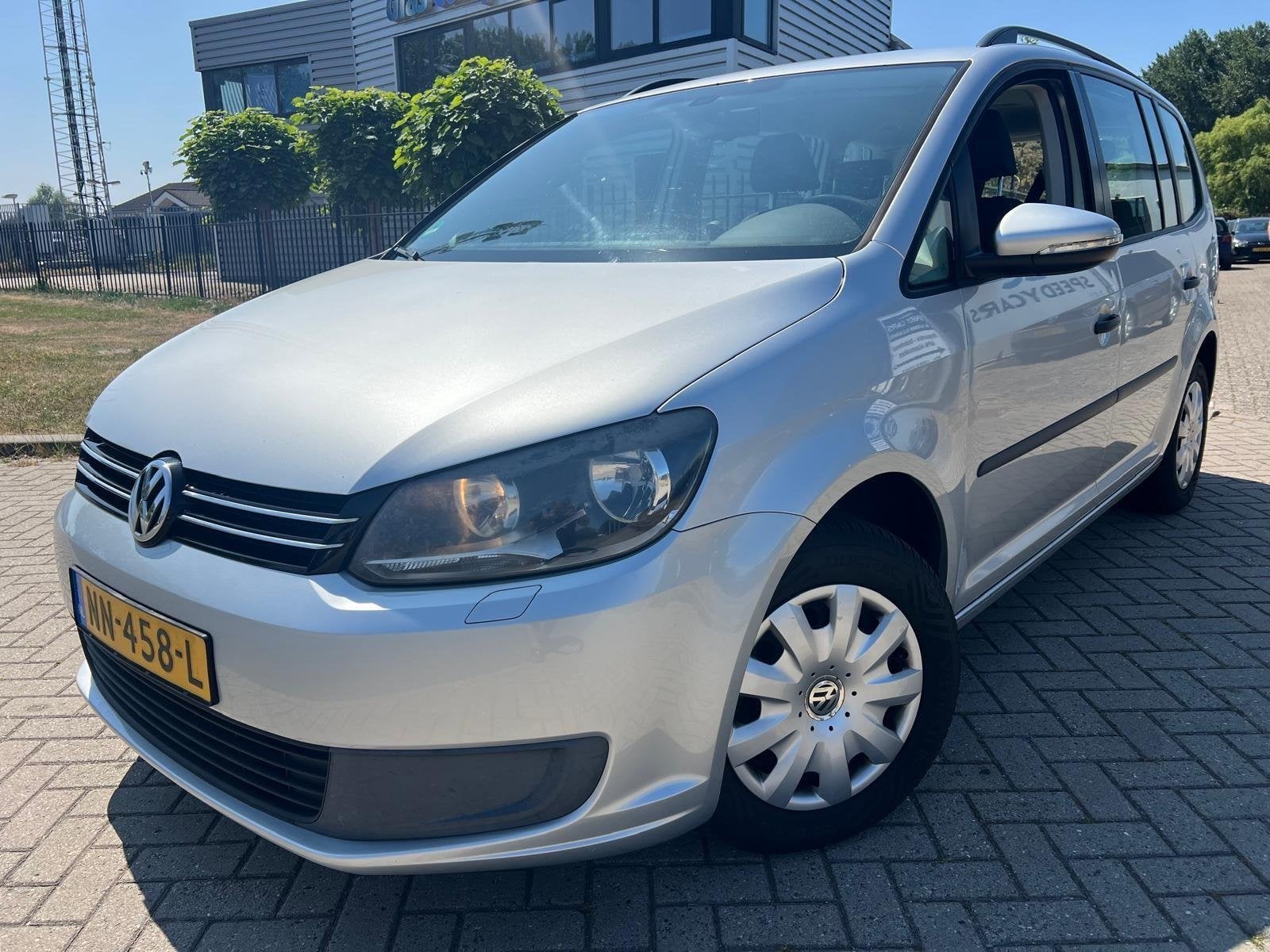 Volkswagen Touran 1.4 TSI Trendline Automaat Clima Cruise, Auto's, Euro 5, Gebruikt, Zwart, 4 cilinders