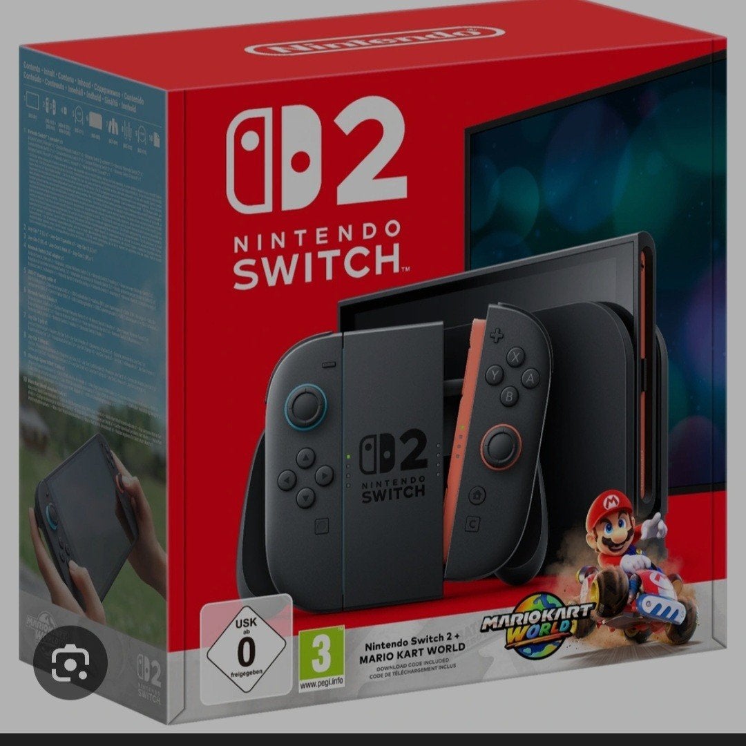 Nintendo Switch 2 + Mario Kart World (Nieuw in doos), Ophalen of Verzenden, Nieuw, Met 2 controllers, Switch Original