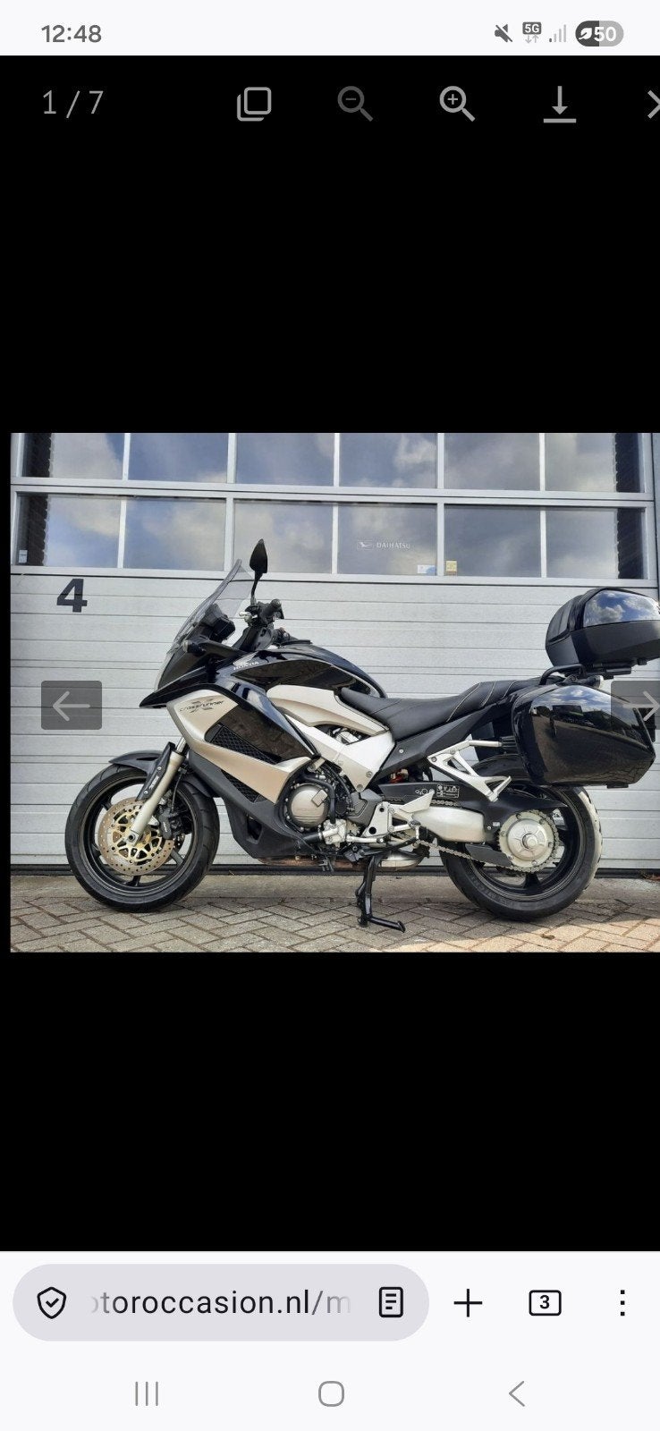 Honda VFR 800 crossrunner - Complete met koffers en tom tom, Motoren, Ophalen of Verzenden