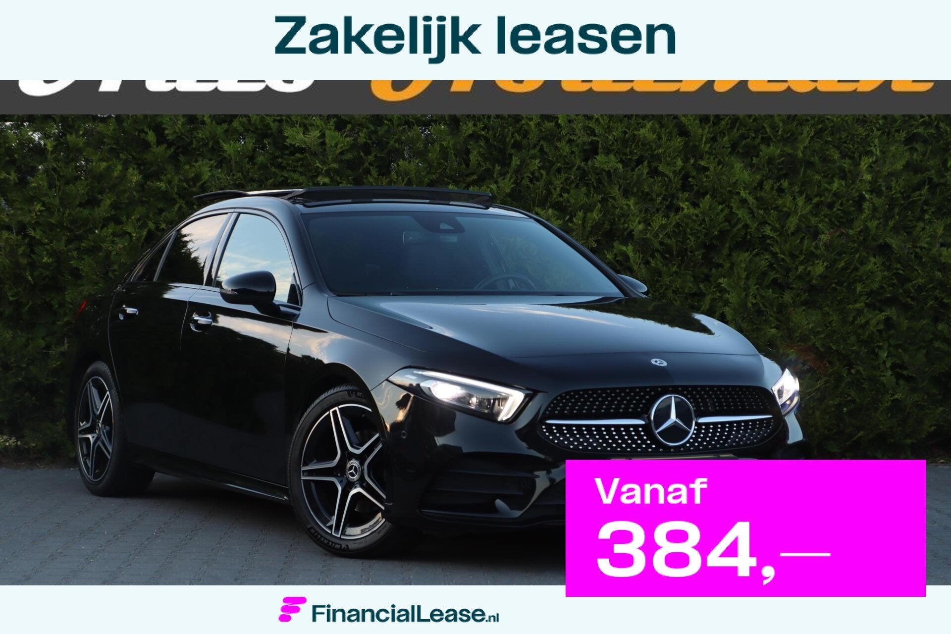 🔥 MERCEDES A180 SEDAN AMG LINE | PANO ☀️ | VIRTUAL, 136 pk, Euro 6, 4 cilinders, Automatische klimaatregeling