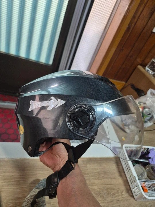 Andes Open Helm Antraciet, M, Dames, Ophalen of Verzenden, Nieuw met kaartje