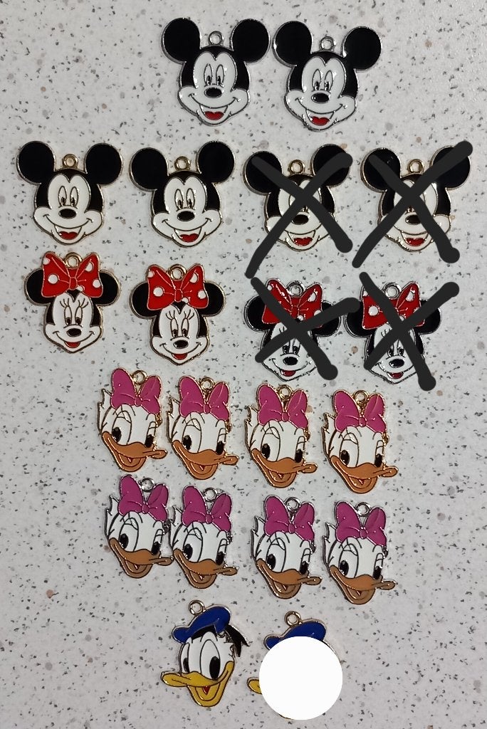 Disney metalen bedels, Ophalen of Verzenden, Nieuw, Bedel
