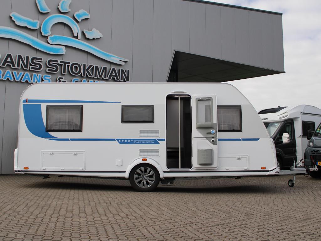 Knaus Sport Silver Selection 540UE Mover Voortent Enk bedden, Schokbreker, Rondzit, Bedrijf, Knaus