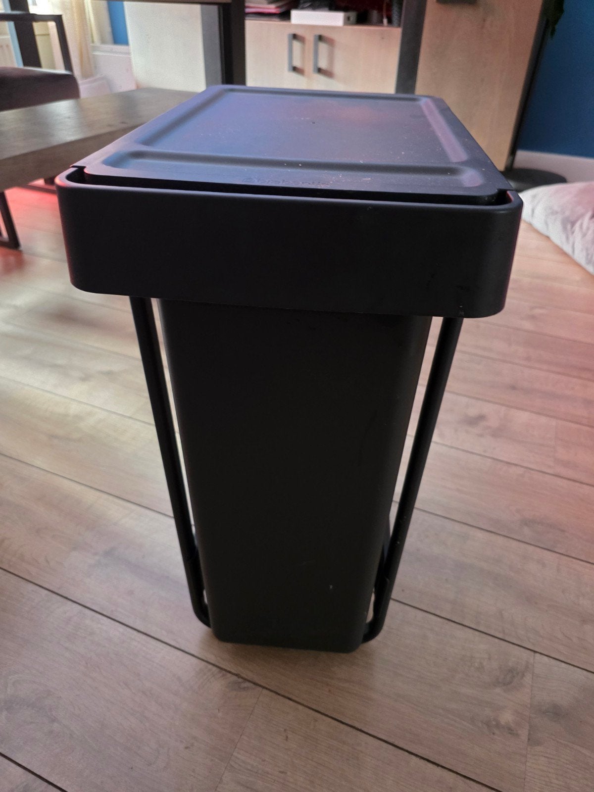 Brabantia Inbouw Prullenbak 2x30L - Zwart, Ophalen