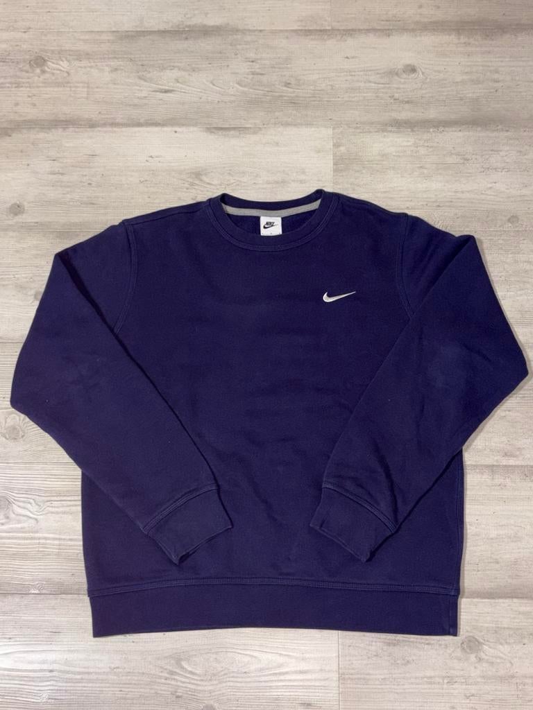 Donker blauwe nike trui, Verzenden, Zo goed als nieuw