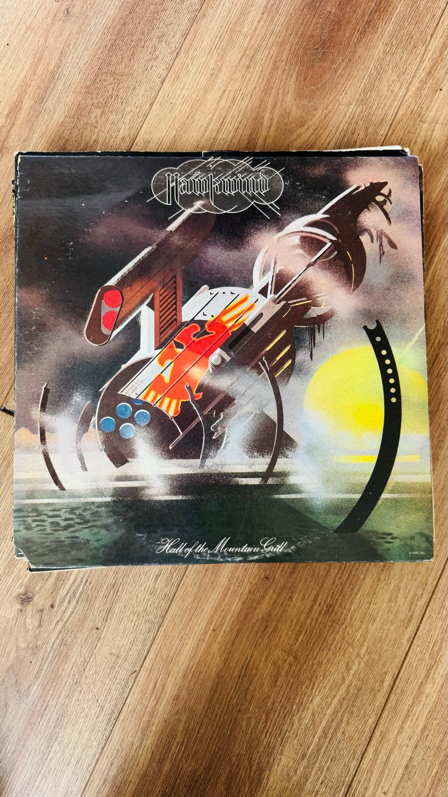 Hawkwind - Hall of the Mountain Grill LP, LP, Ophalen of Verzenden, 12 inch, Progressive Rock