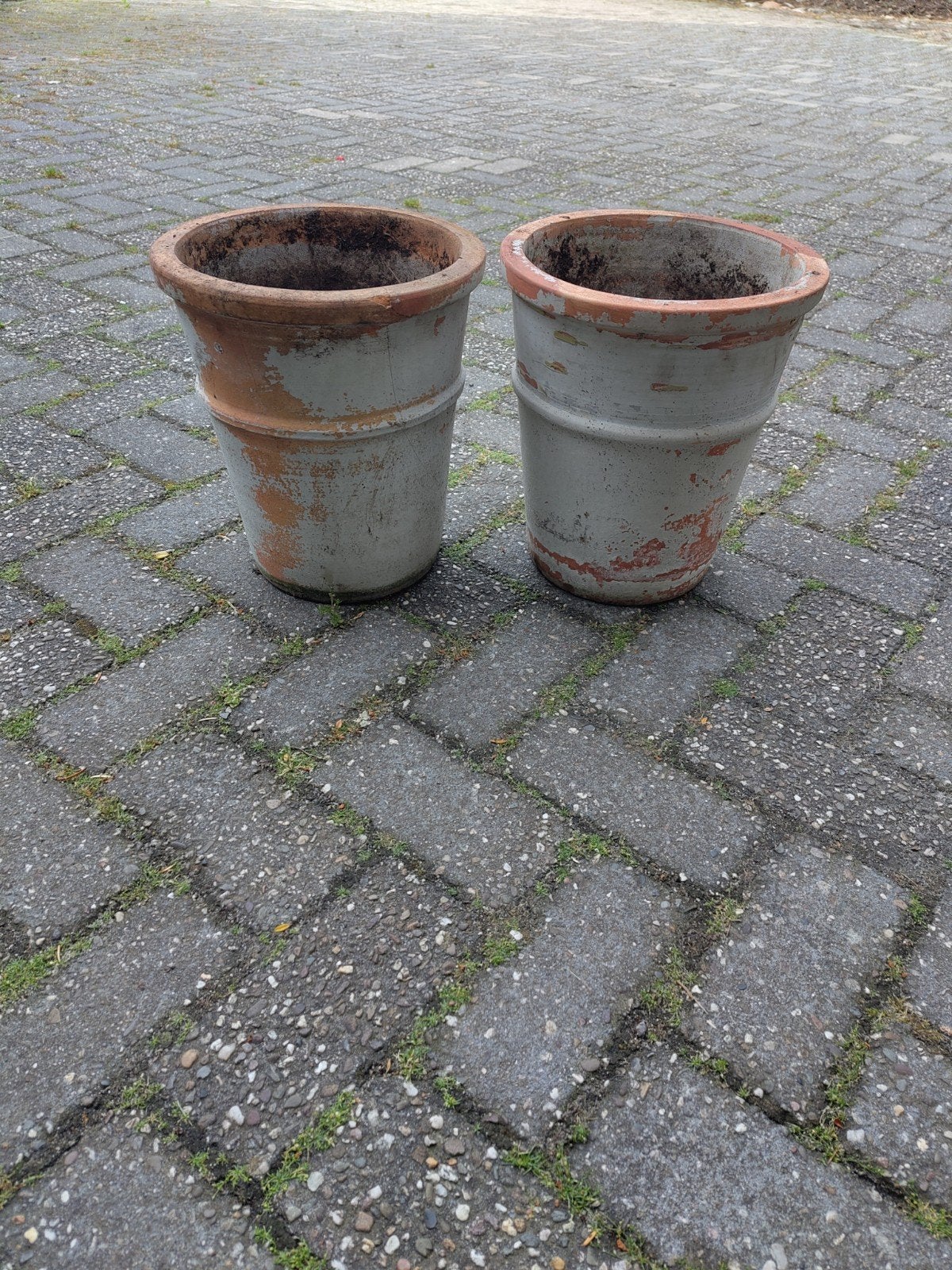 Bloempot terracota 30 hoog, Tuin en Terras, Bloempotten, 25 tot 40 cm, Rond, Ophalen of Verzenden, Minder dan 40 cm