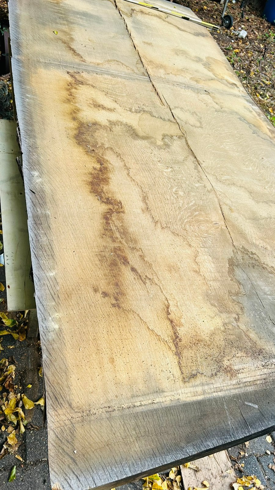 Robuuste eiken plank, Minder dan 25 mm, Eiken, Zo goed als nieuw, Plank