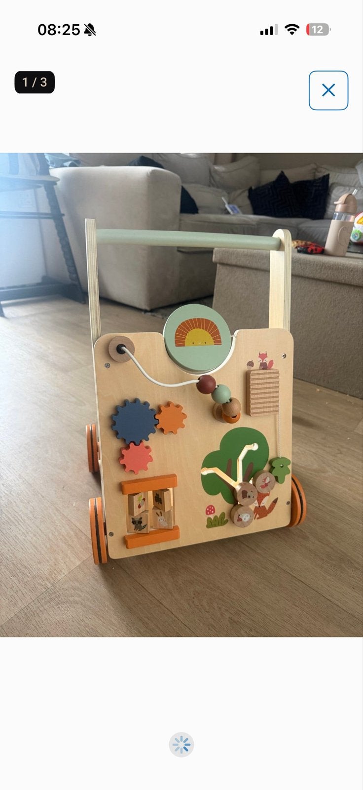 Petite Amelie Houten Loopwagen, Ophalen, Zo goed als nieuw, Overige typen
