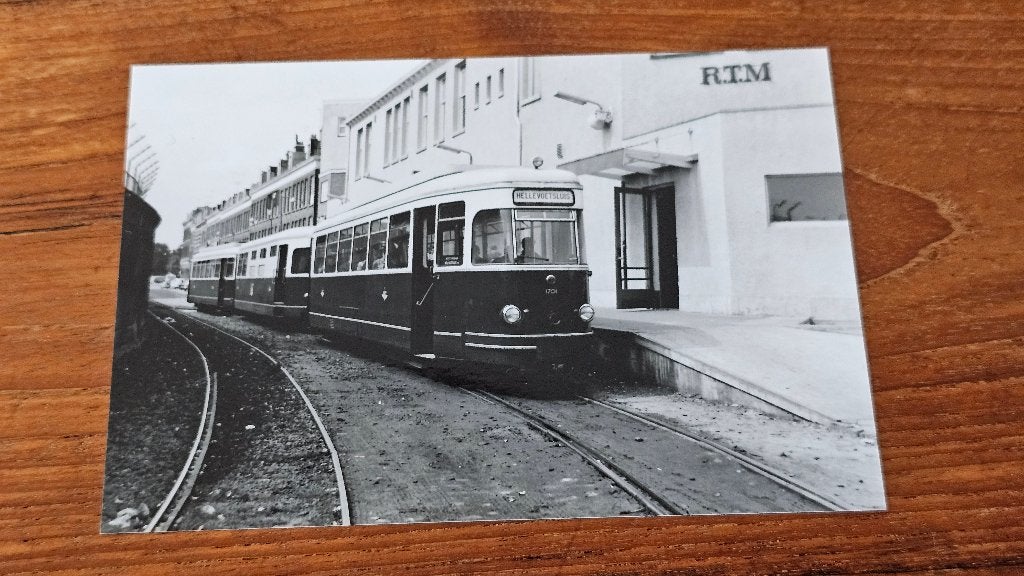 Foto TRAM RTM Rotterdam 1701 Sperwer, Verzamelen, Verzenden, Gebruikt, Tram, Overige typen