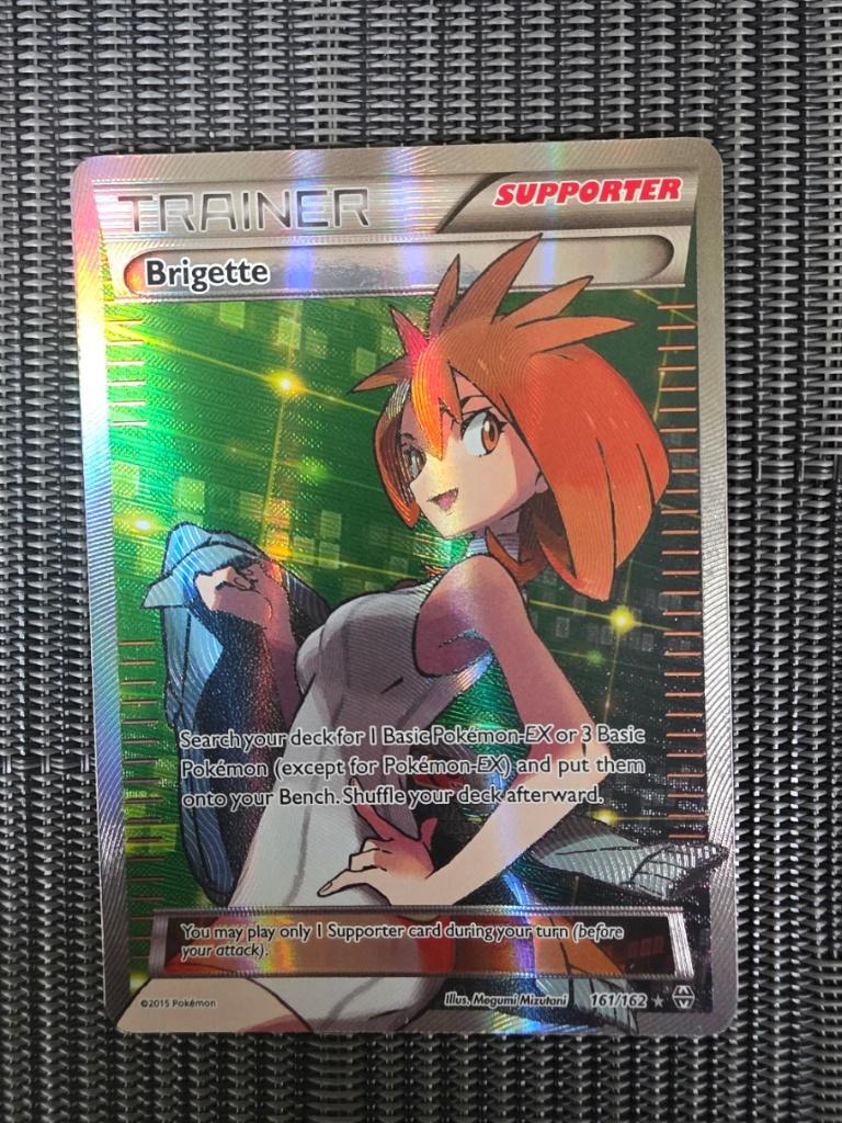 Brigette 161/162 - BREAKthrough - Near Mint, Ophalen of Verzenden, Zo goed als nieuw, Losse kaart