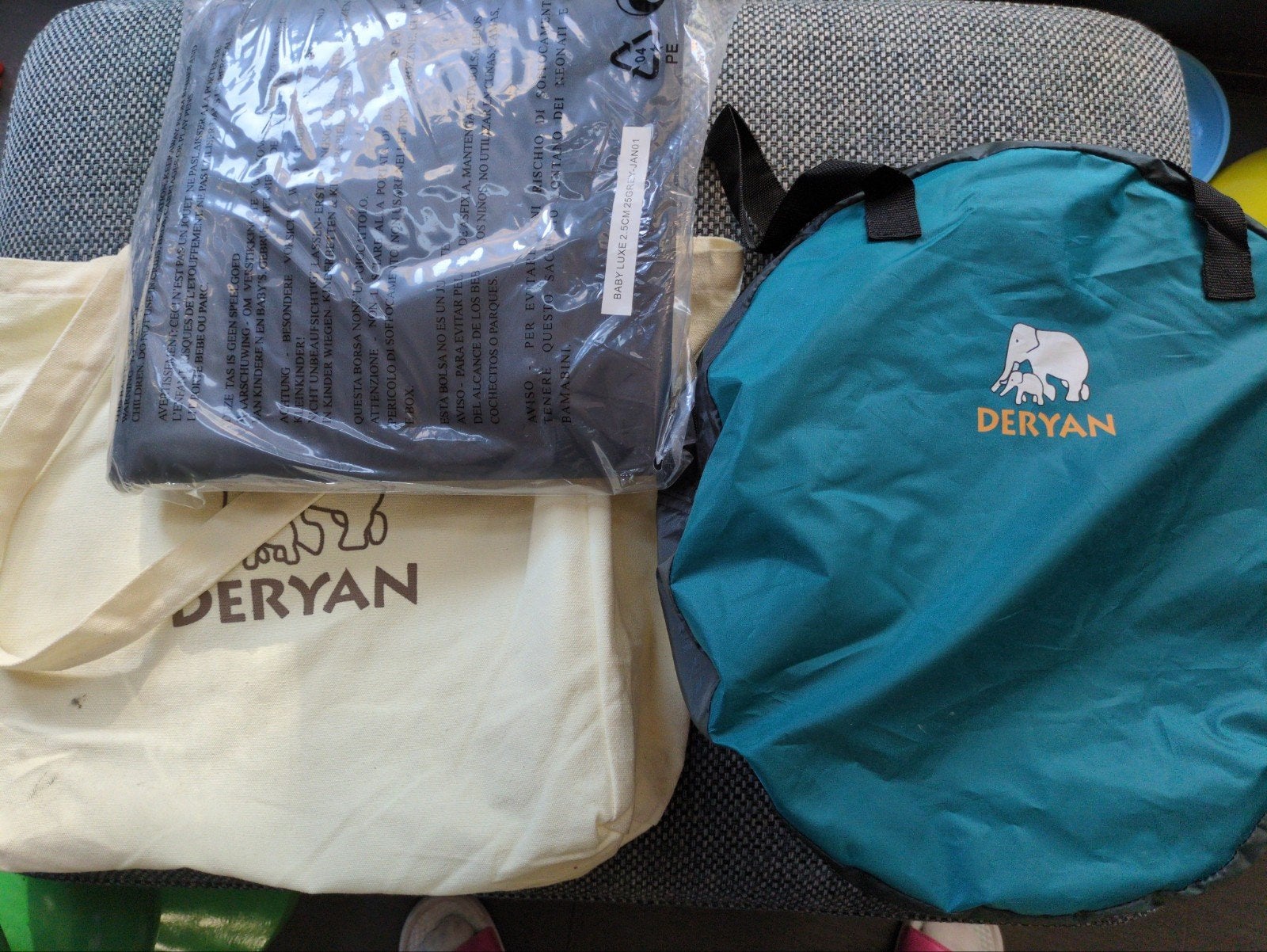 Deryan pop up tent met extra matras, Ophalen of Verzenden, Zo goed als nieuw