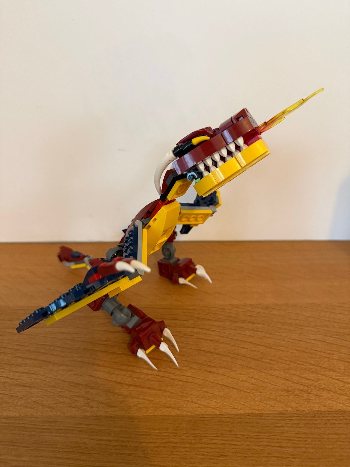LEGO Creator 31102 Vuur Draak 3-in-1 set, Ophalen, Lego, Zo goed als nieuw, Compleet