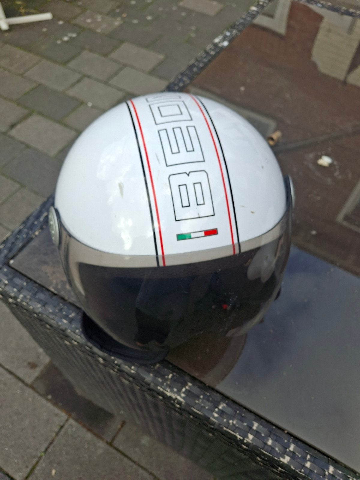 Gebruikte helm in maat S en L, Ophalen of Verzenden, Tweedehands, S
