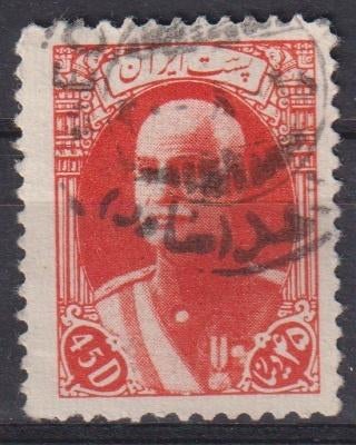 Iran 1936 Reza Shah Pahlevi, Verzenden, Gestempeld, Koningshuis