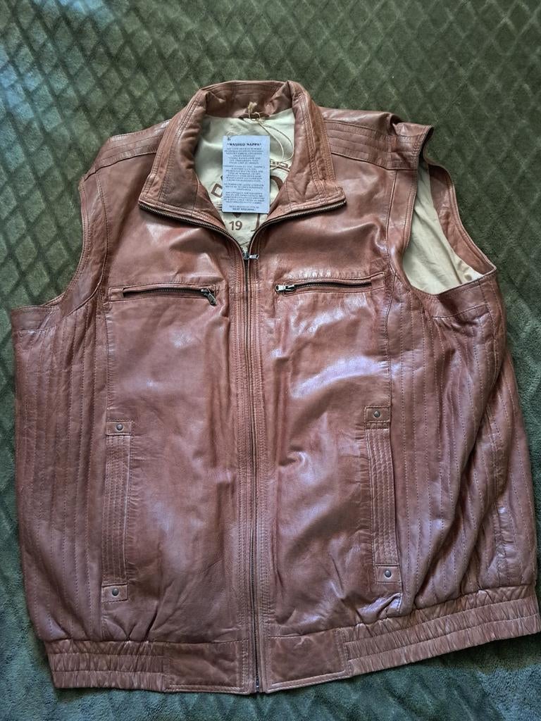 Nieuwe David Moore Leren Singlet Heren XXL (Maat 64), Ophalen of Verzenden, Nieuw, David Moore
