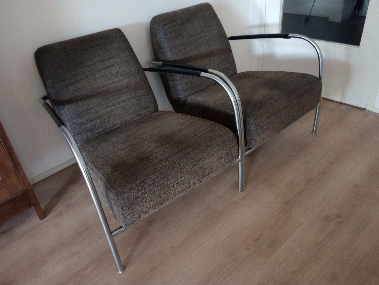 Harvink Columbus fauteuil 2 stuks, Ophalen, 75 tot 100 cm, 50 tot 75 cm