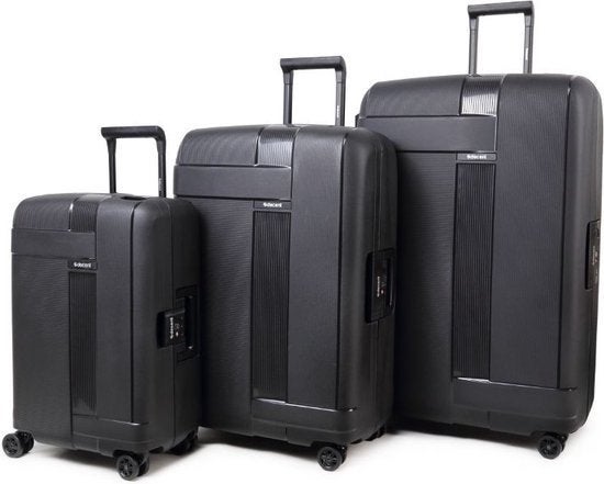 decent hard koffers 7 kleuren 4 wielen cijferslot € 199,95, Sieraden, Tassen en Uiterlijk, Koffers, Wieltjes, Hard kunststof, Nieuw