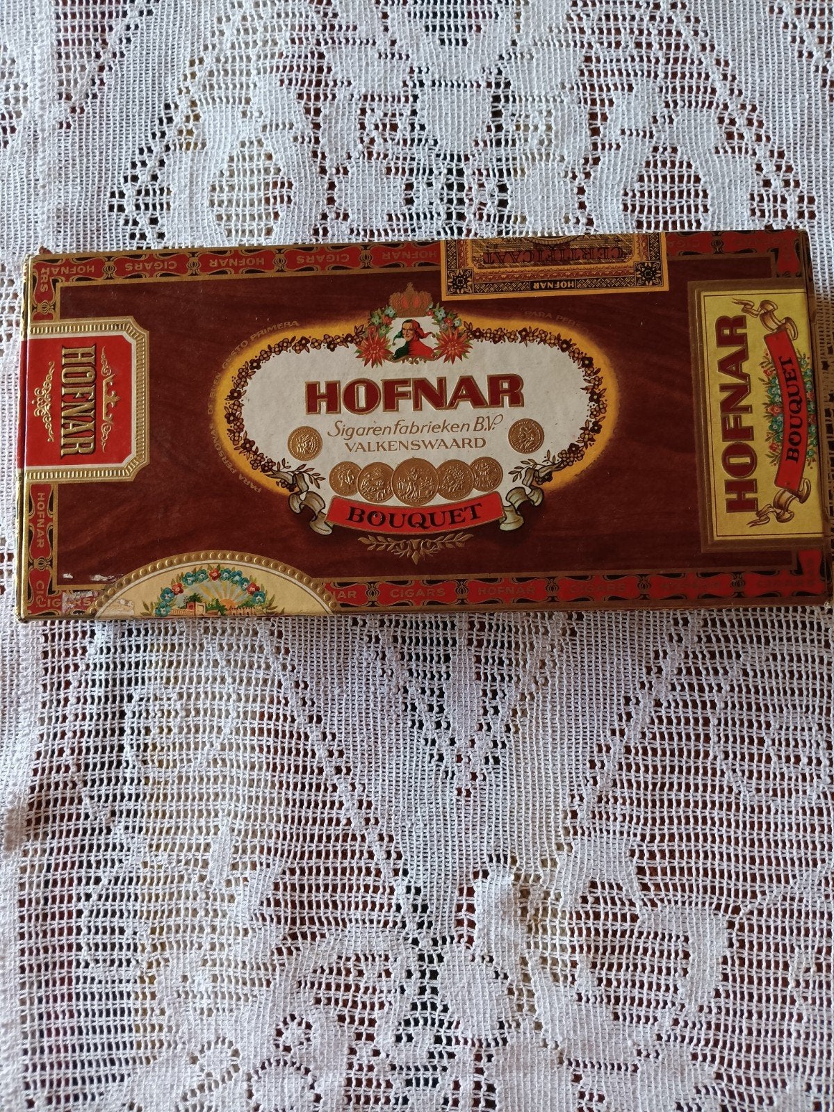 Vintage sigarendoos, Hofnar, Ophalen of Verzenden, Zo goed als nieuw