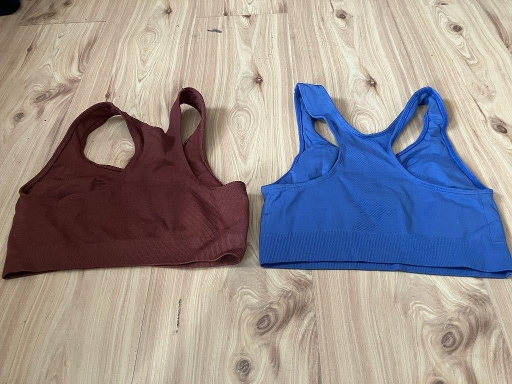 2 Sport BH's maat M, Kleding | Dames, Ophalen of Verzenden, Zo goed als nieuw, Zwart, Fitness of Aerobics