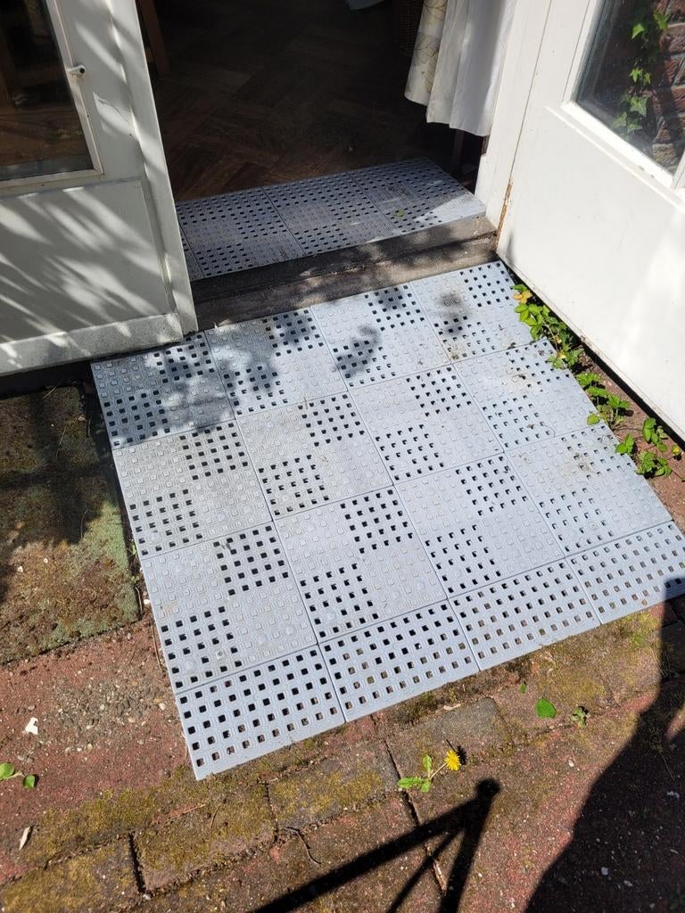 9x drempelhulp oprijplaat drempel rijplaat, Ophalen, Gebruikt