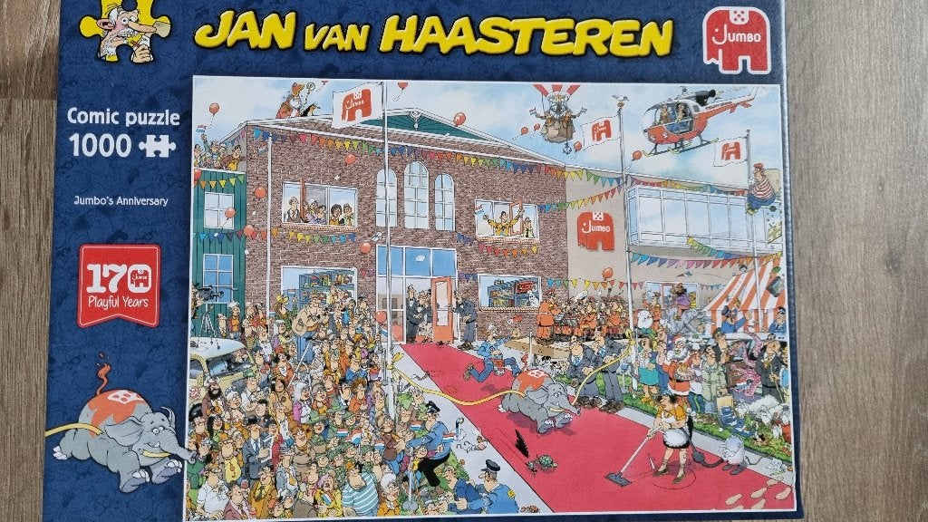 Jan van haasteren, Ophalen of Verzenden, 500 t/m 1500 stukjes, Zo goed als nieuw, Legpuzzel
