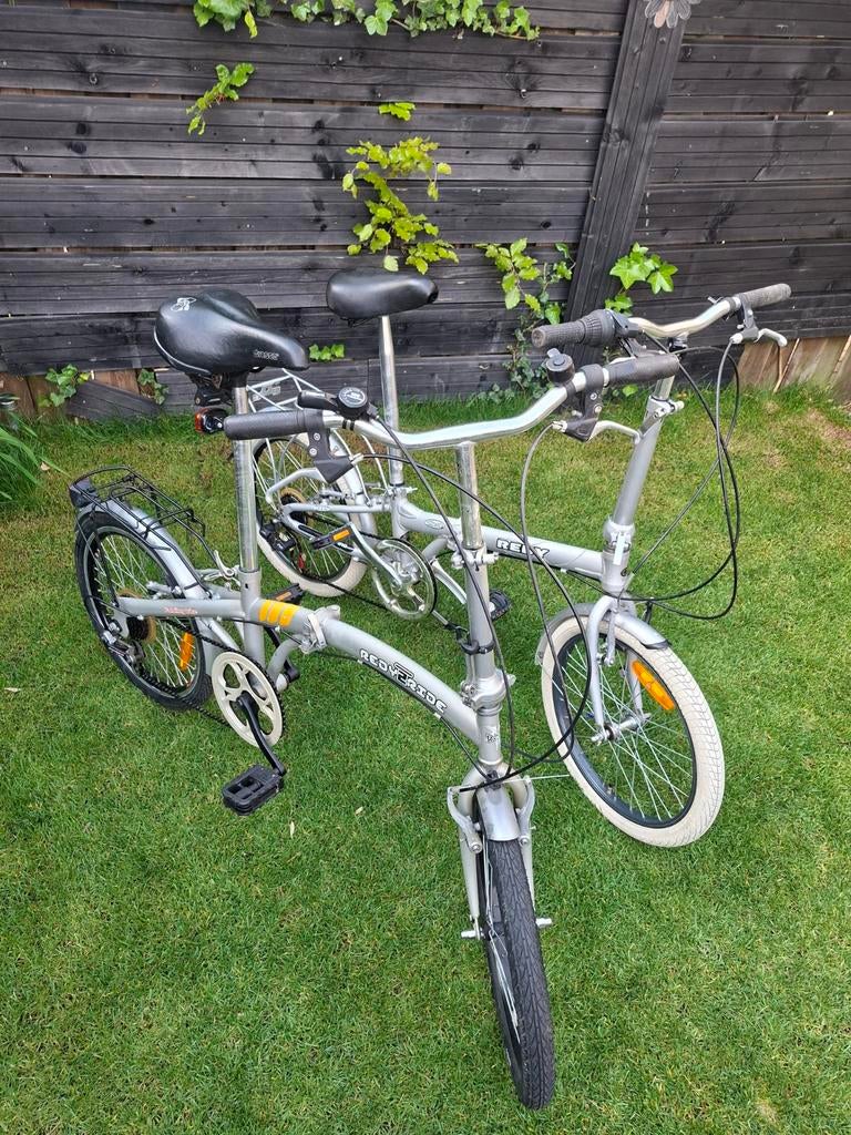 SET VOUWFIETSEN 20 INCH MET 6 VERSNELLINGEN, Fietsen en Brommers, Fietsen | Vouwfietsen, Overige merken, 20 inch of meer, Gebruikt