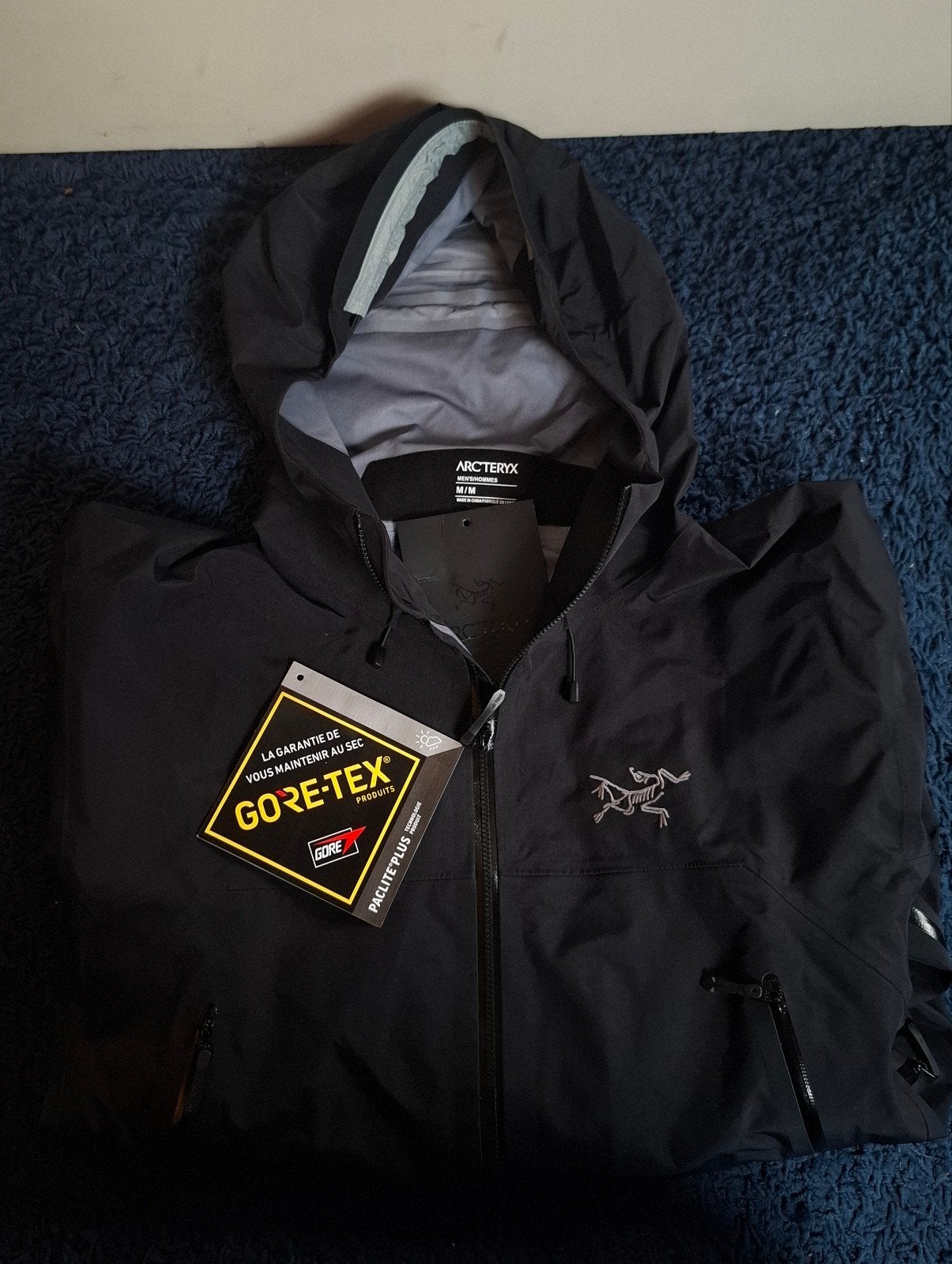 Arc'teryx Beta SL Jacket – maat M + Kaartjes, Maat 48/50 (M), Zwart, Nieuw, Ophalen of Verzenden