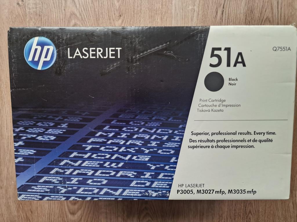 Originele  HP 51A (Q7551A) laserjet toner nieuw in doos, Ophalen, Nieuw, Toner