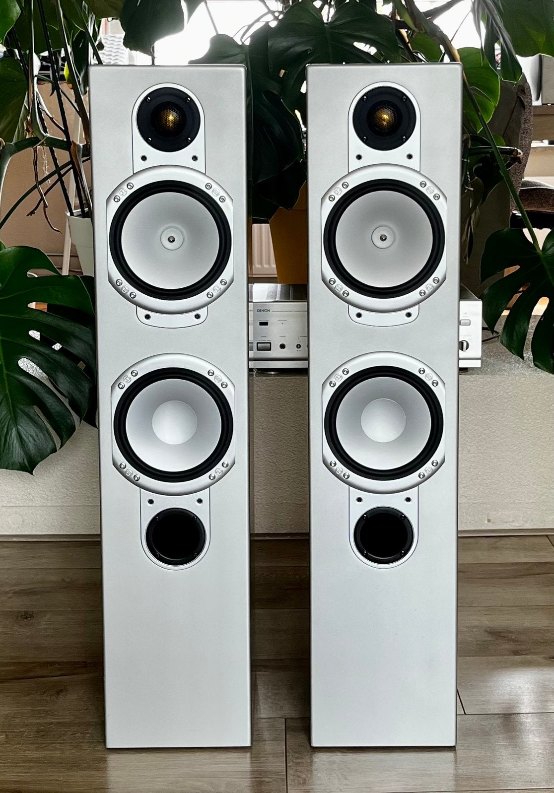 Monitor Audio Silver Set: RS6 Vloerstaanders+RS LCR Center, Audio, Tv en Foto, Luidsprekers, Ophalen, 60 tot 120 watt, Basreflex