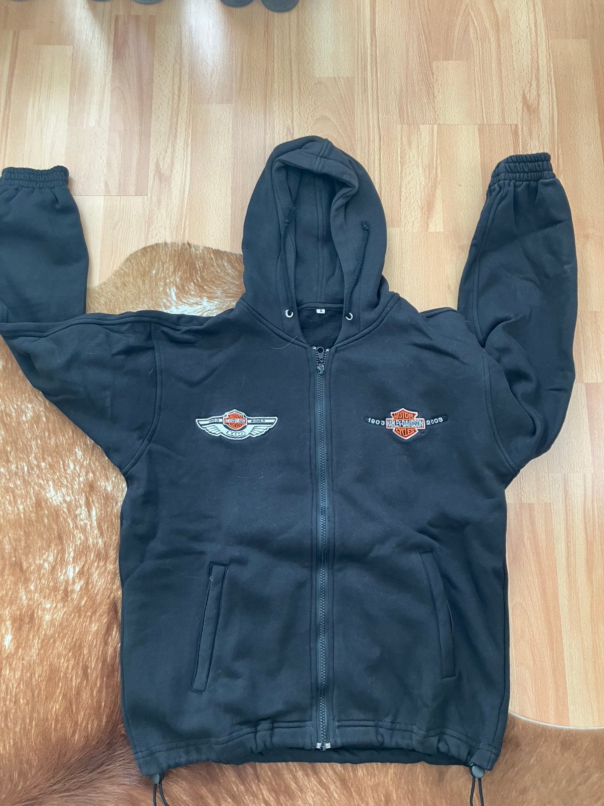Hoodie van Harley Davidson (S, valt als M), Ophalen of Verzenden, Tweedehands, Overige typen