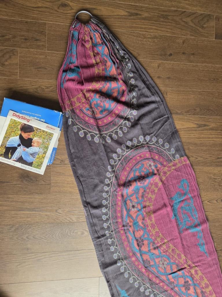 Didymos ringsling orient draagdoek, Kinderen en Baby's, Babydragers en Draagdoeken, Ophalen of Verzenden, Zo goed als nieuw, Draagdoek