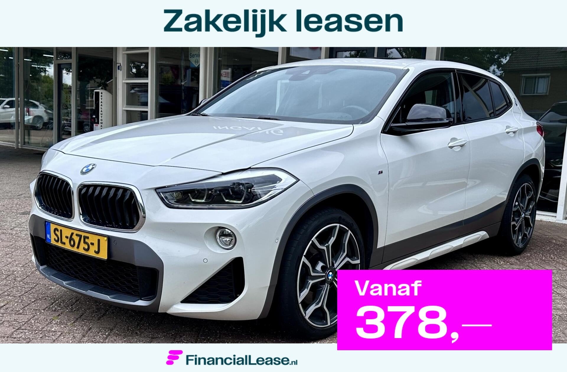 BMW X2 2.0i xDrive M-Sport Pano, Led, Climat. Cruise, LM.., Automaat, 1998 cc, X2, Gebruikt