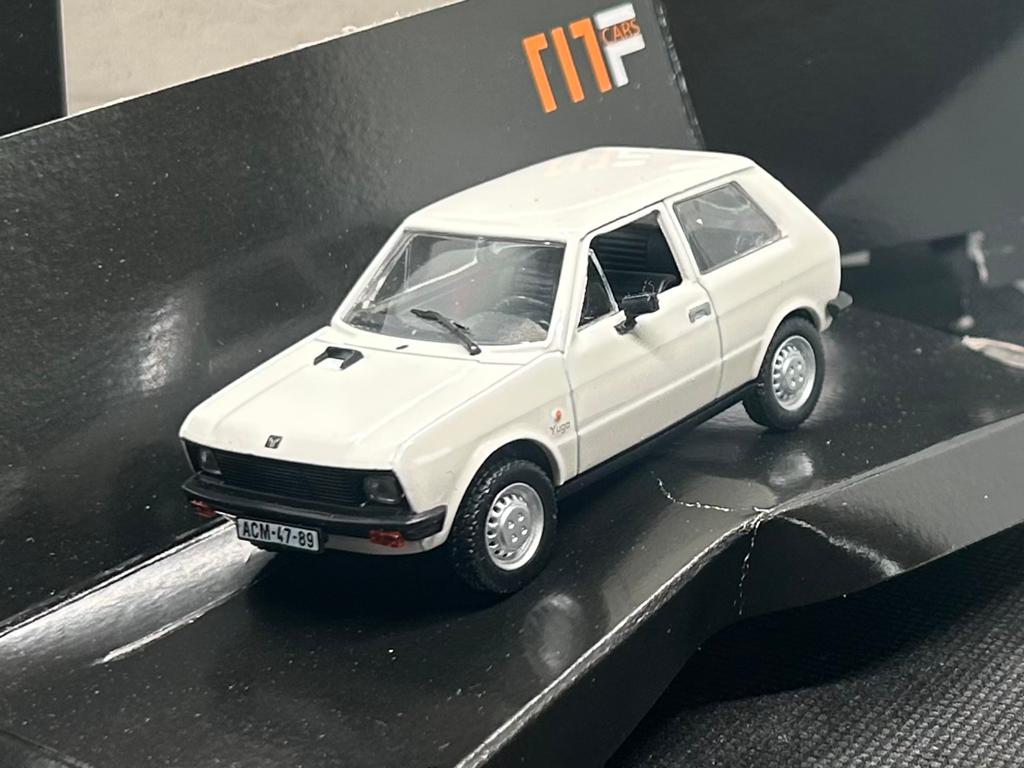 IXO Zastava Yugo 45 1:43 OVP, Verzenden, Zo goed als nieuw, Auto, Overige merken