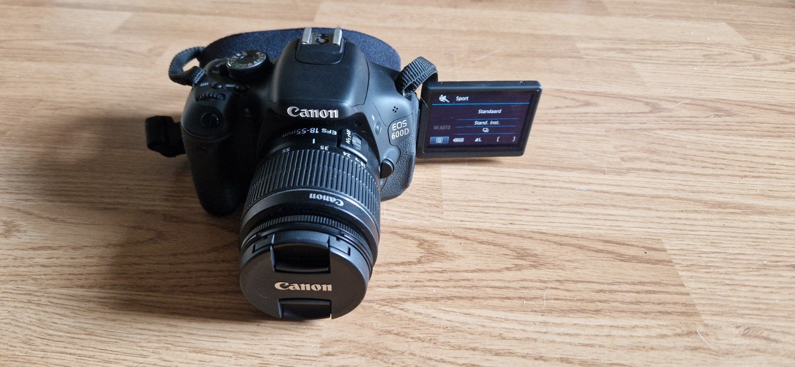Canon EOS 600D spiegelreflexcamera, Audio, Tv en Foto, Fotocamera's Digitaal, Ophalen, Spiegelreflex, Canon, Zo goed als nieuw