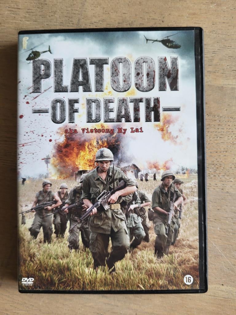 DVD PLatoon of death Vietcong My Lai, Vanaf 16 jaar, Ophalen of Verzenden, Zo goed als nieuw, Actie en Avontuur