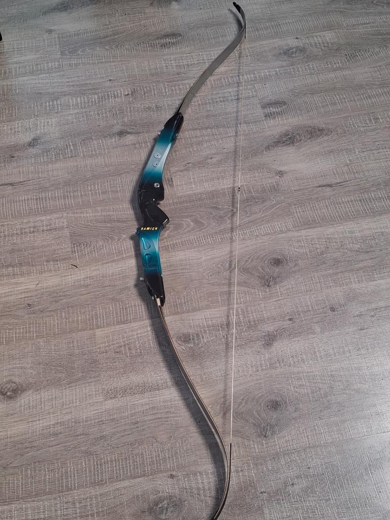 Recurve Boog Linkshandig 18 pond 70 inch, Ophalen of Verzenden, Gebruikt
