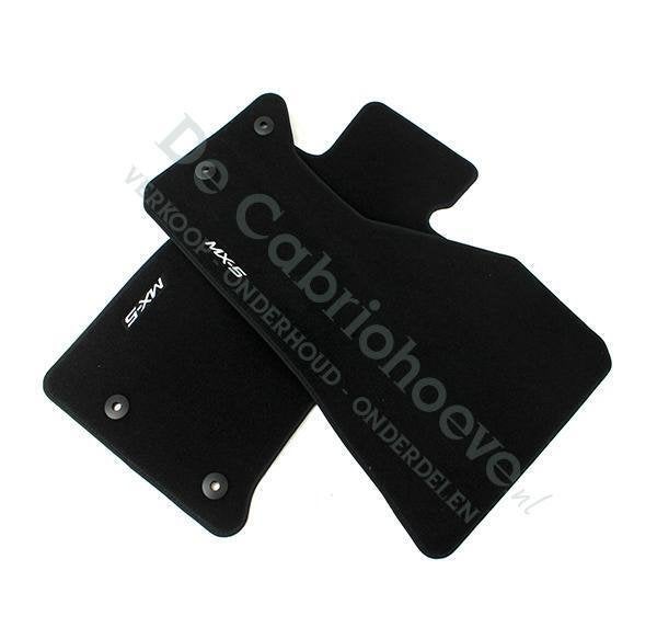 MX5 Matten standaard zwart, De Cabriohoeve VOF, Nieuw, Info@cabriohoeve.nl, Julianalaan 9, 9462PG Gasselte, Nederland