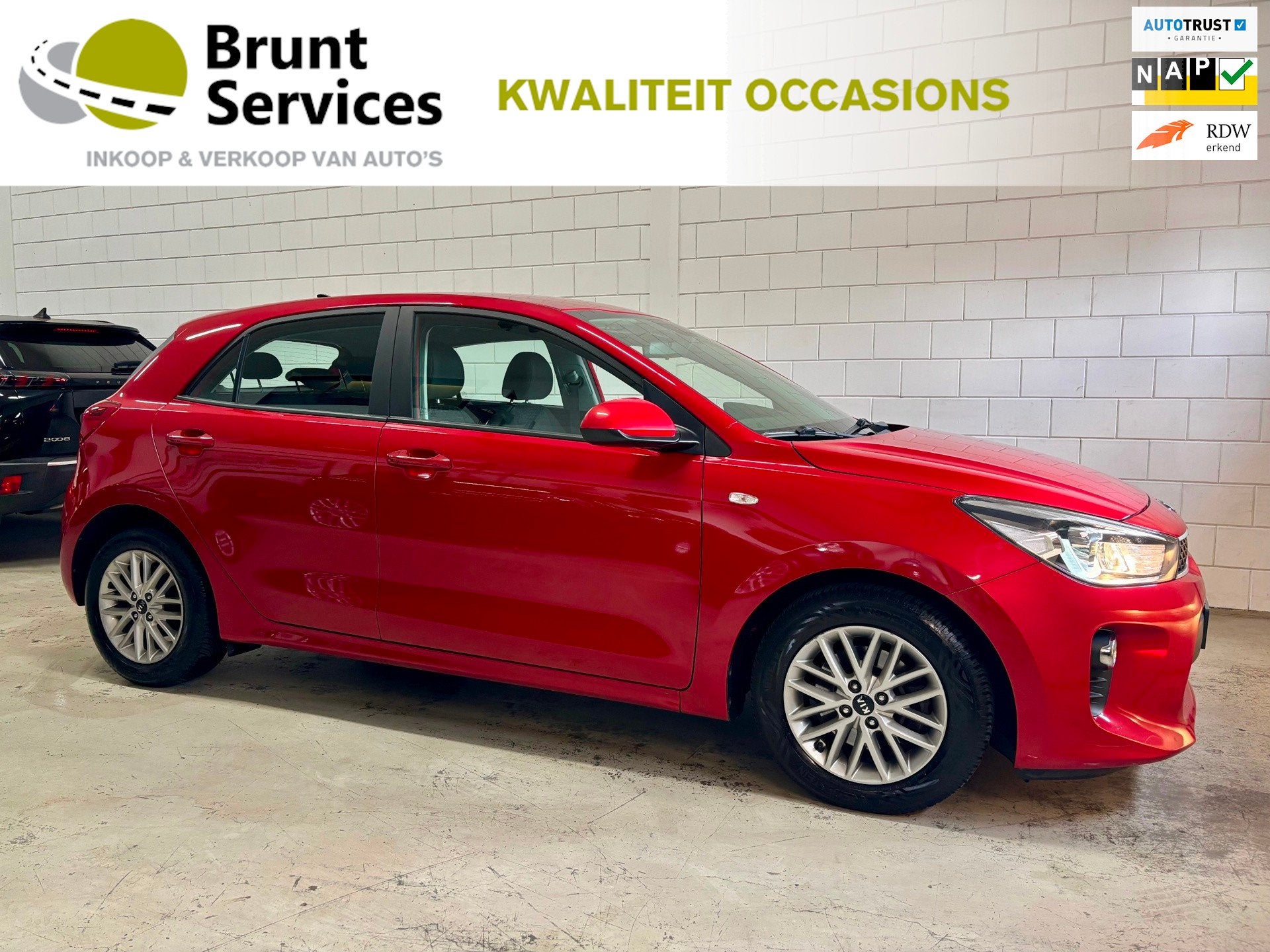 Kia Rio 1.0 TGDI DynamicLine Bj.20|Camera|Carplay|Airco|Deal, Voorwielaandrijving, Dealer onderhouden, Gebruikt, 49 €/maand
