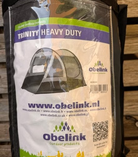 Obelink Trinity Heavy Duty Bustent - Zo goed als nieuw, Caravans en Kamperen, Ophalen, Zo goed als nieuw, Tot en met 2