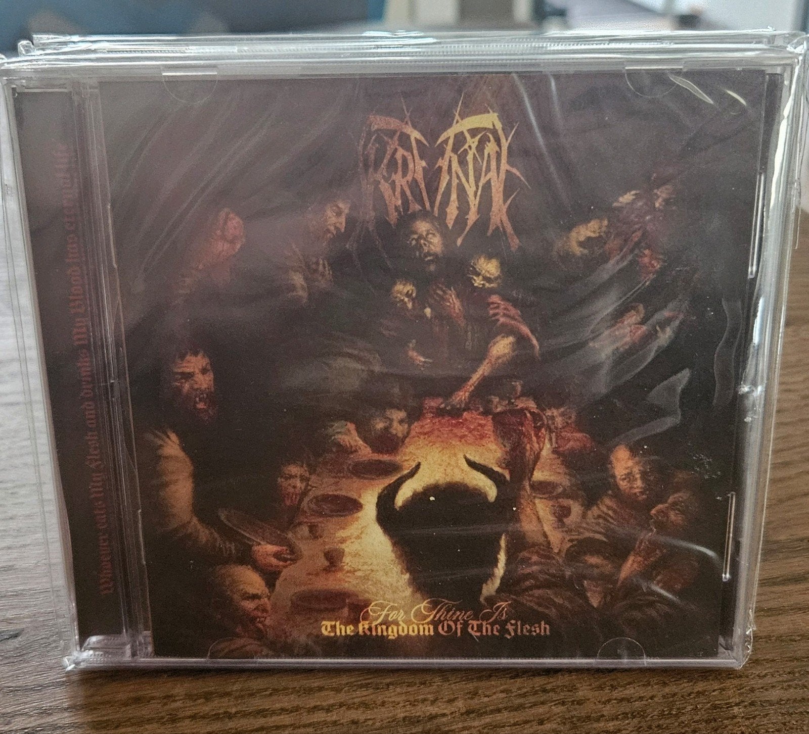 Krvna - For Thine is the Kingdom of the Flesh CD Nieuw, Ophalen, Nieuw in verpakking