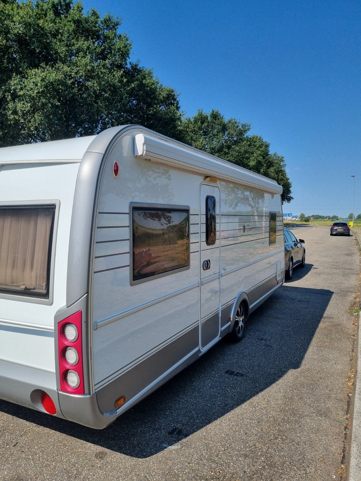 Tabbert puccini 560TD bj,15 als nieuw BOMVOL ACCESSOIRES, Caravans en Kamperen, Rondzit, Tabbert, Frans bed, Particulier