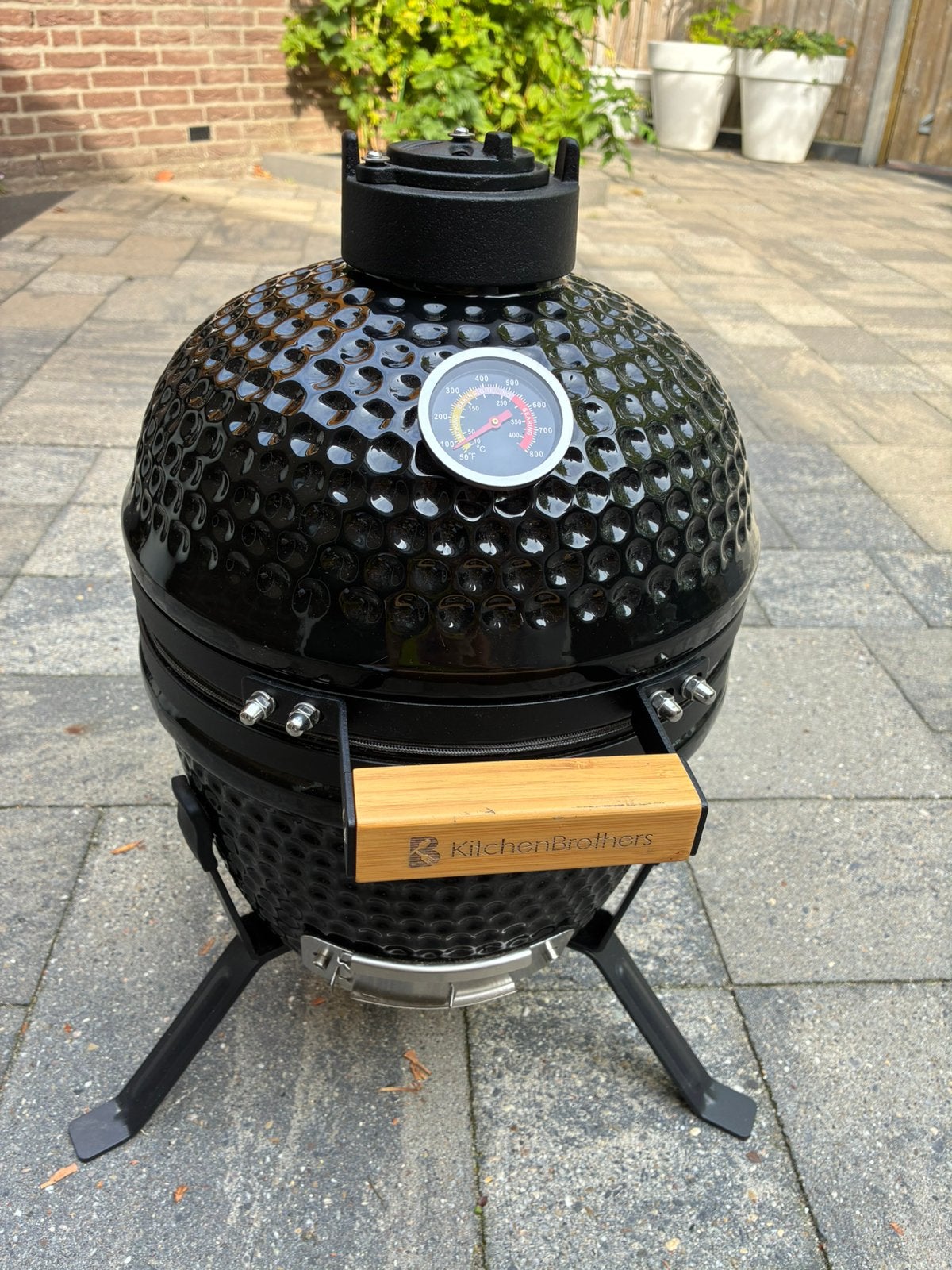 KitchenBrothers Kamado BBQ  13 Inch, Ophalen, Nieuw