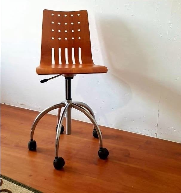 Klassieke (bureau)stoel RABAMI, Ophalen, Gebruikt, Vijf, Zes of meer stoelen, Hout